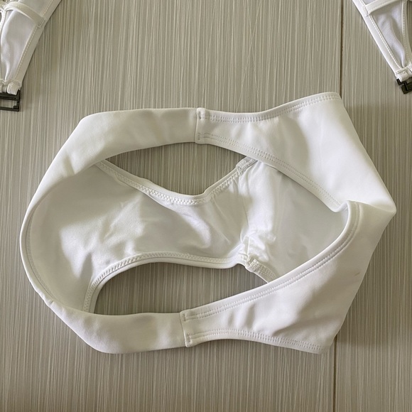 COPY - Zimmermann white bikini with mesh insert - Picture 3 of 4